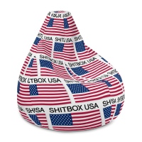 Shitbox USA Bean Bag Cover