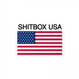 Shitbox USA Sticker